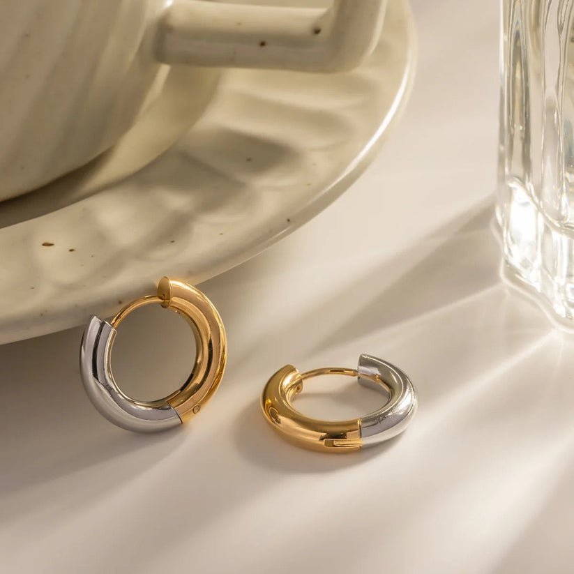 Dual Tone Hoops
