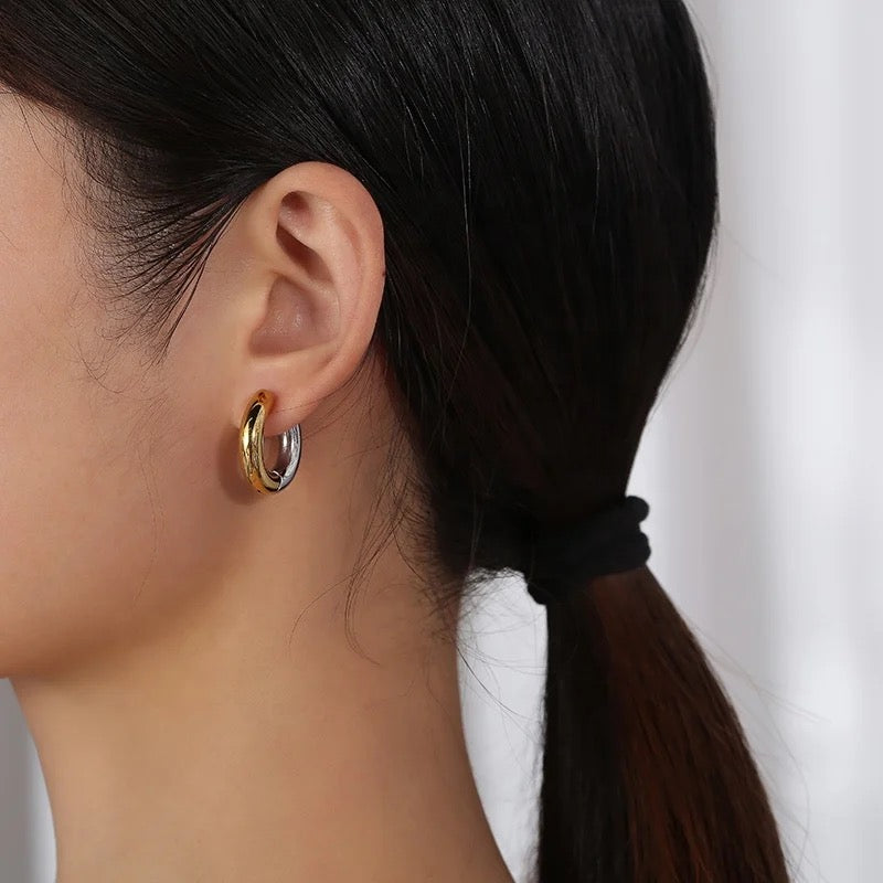 Dual Tone Hoops