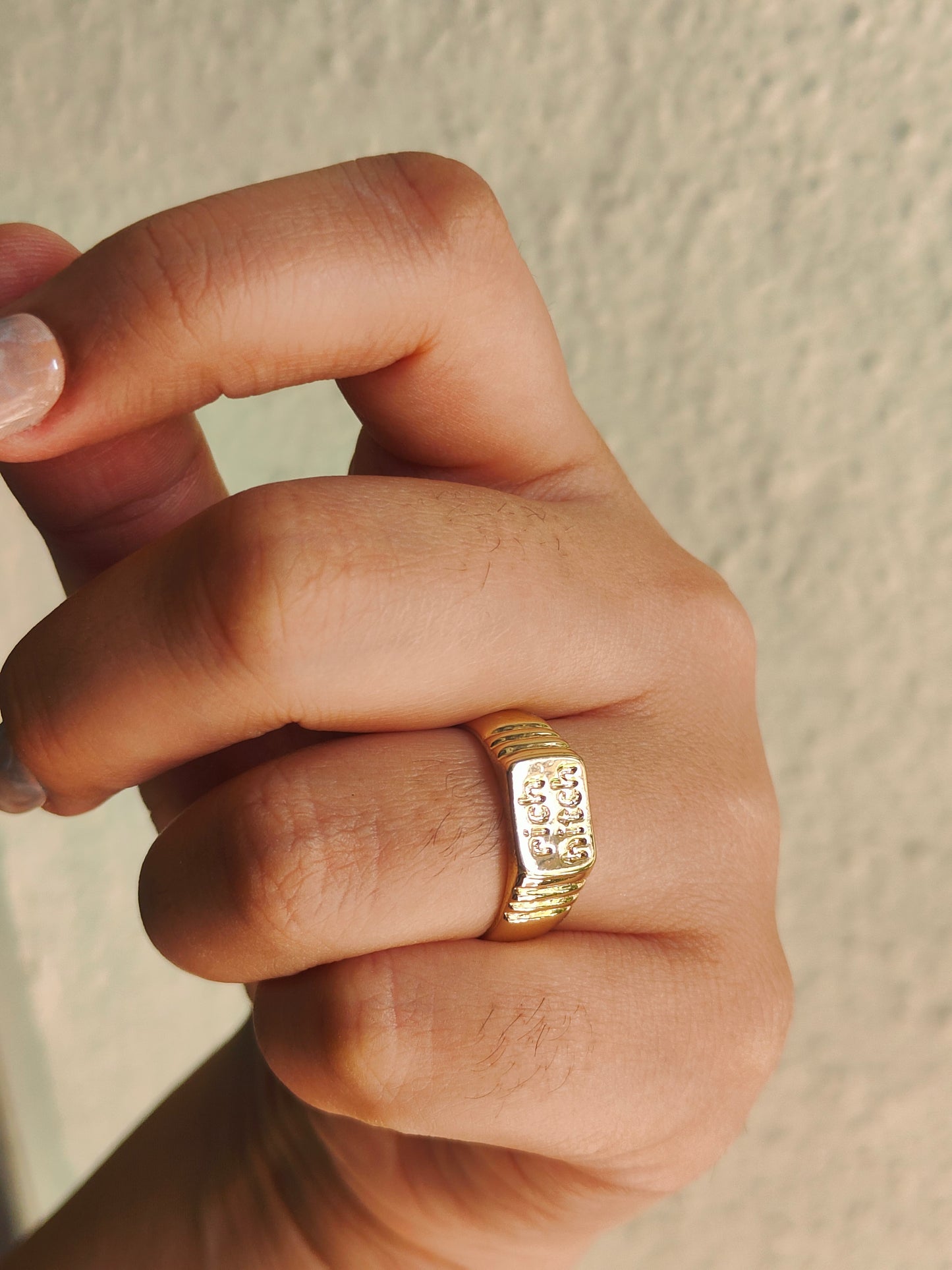 Rich Hitch Statement Ring