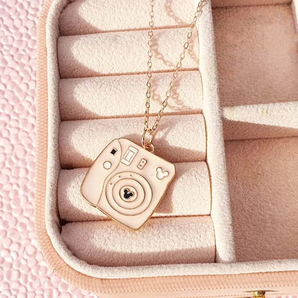 Polaroid Camera Necklace