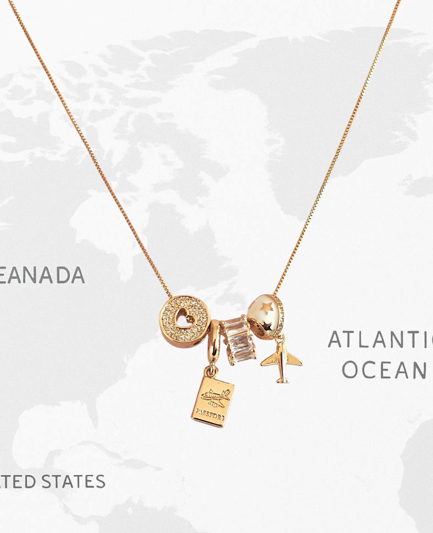 Wanderlove Charm Necklace