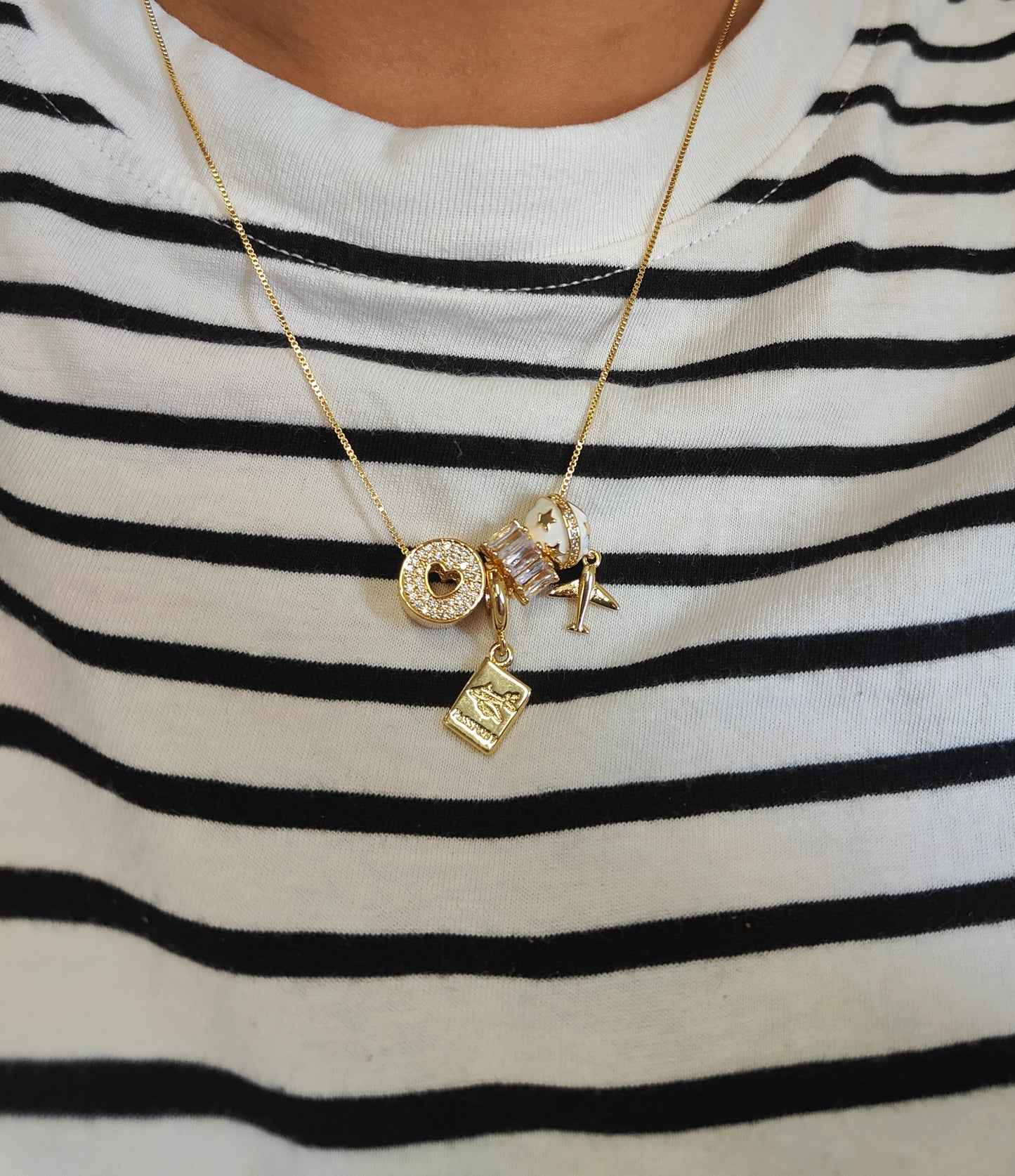 Wanderlove Charm Necklace