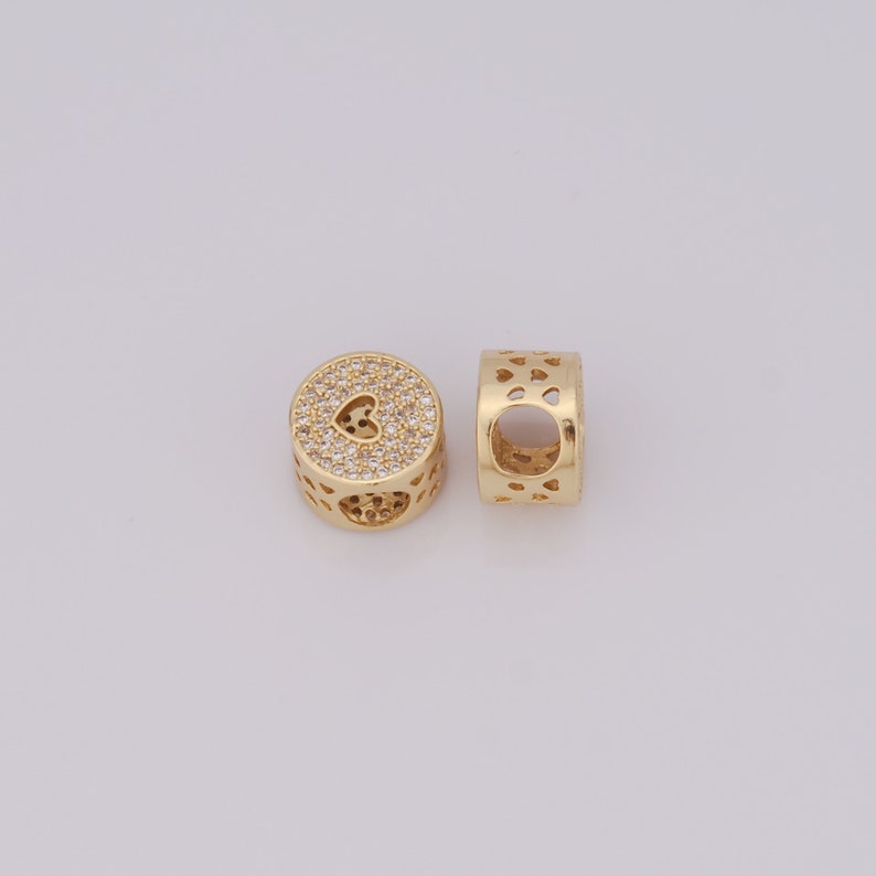 Diamond Heart Bead