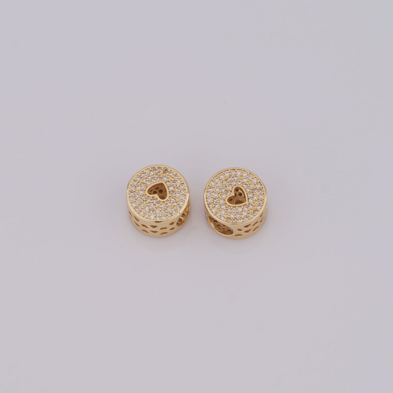 Diamond Heart Bead