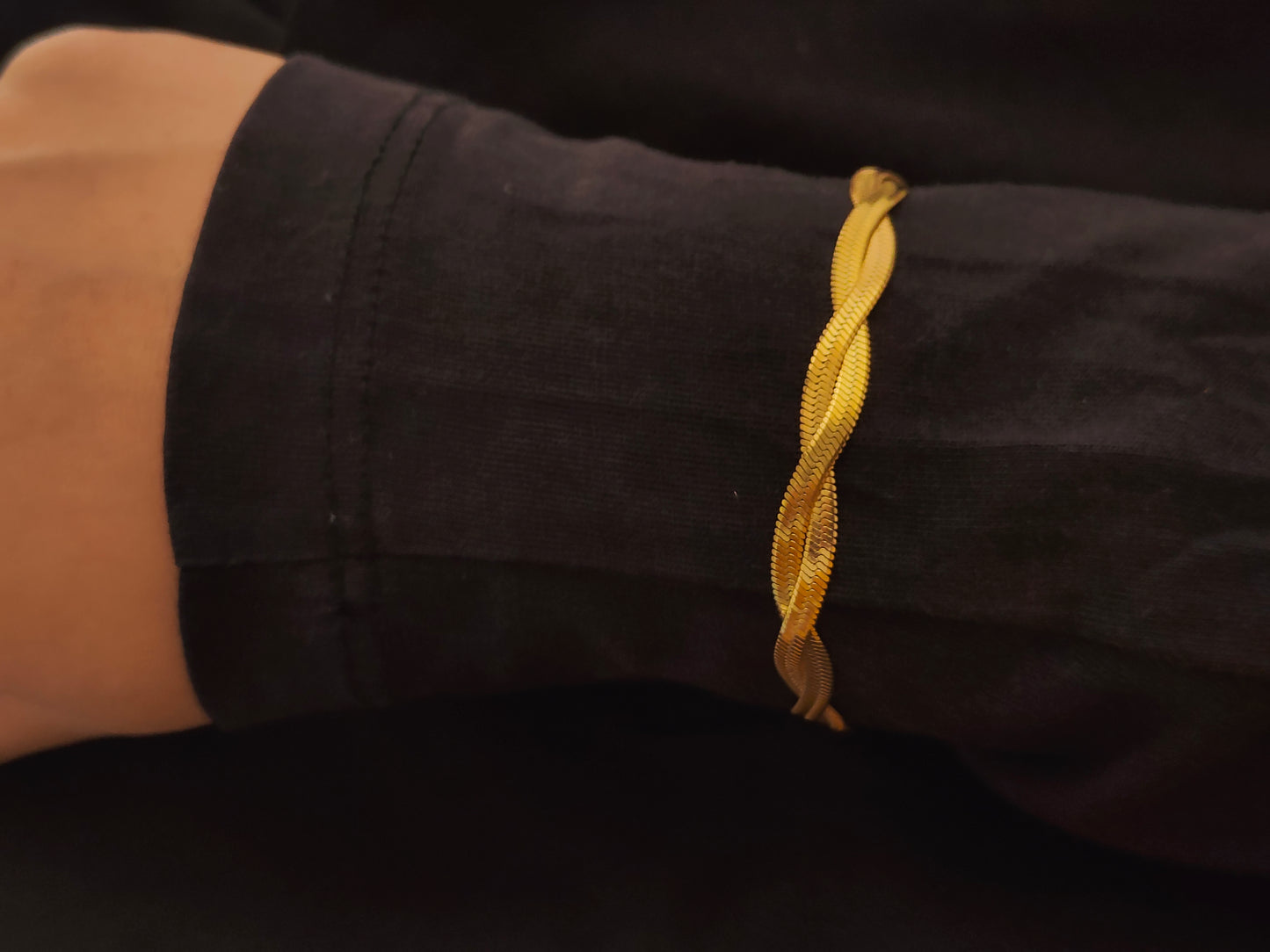 Twisted Herringbone Bracelet