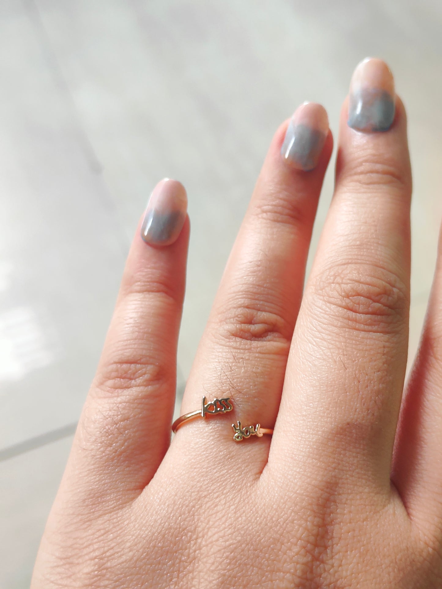 Cute Message Rings
