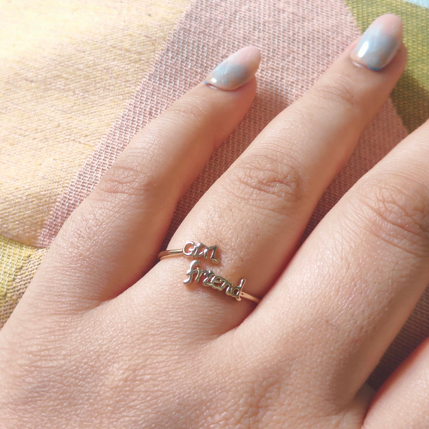 Cute Message Rings