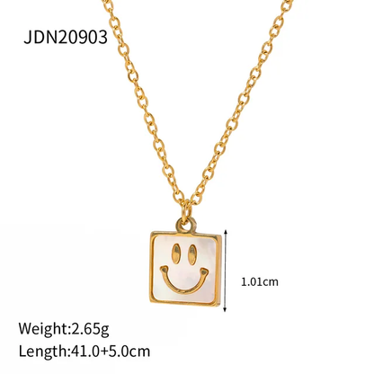 Smile Emoji Necklace