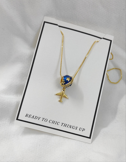 Dreamy Globe Necklace
