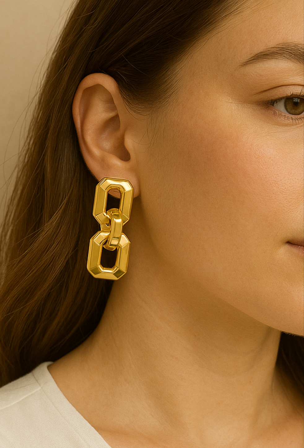 Cuban Link Drop Earrings - (Available in 2 Variants)