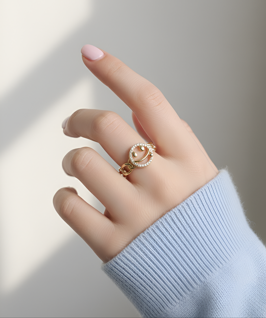 Smiley Ring