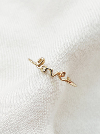 Cute Message Rings