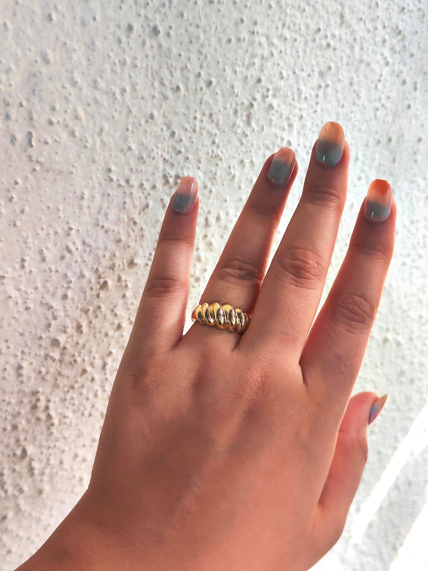 Croissant Dome Ring