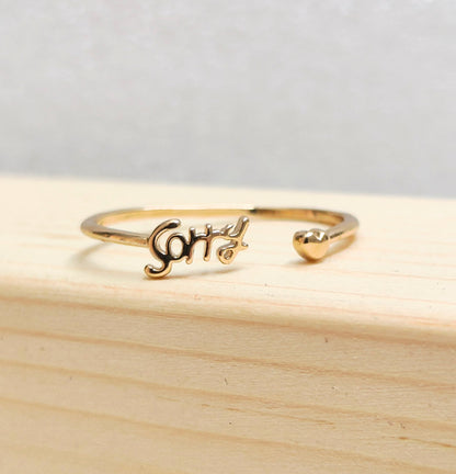 Cute Message Rings