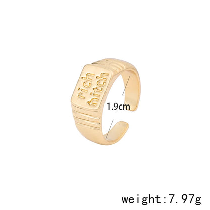 Rich Hitch Statement Ring