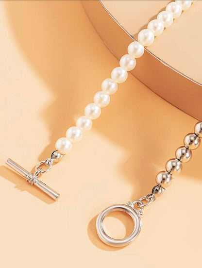 Pearl Toggle Necklace