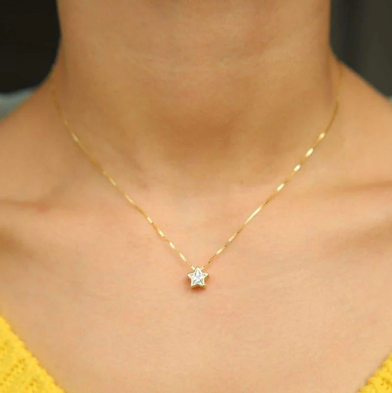 Star Necklace (Golden)