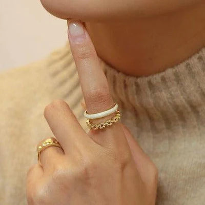 Double Layer Ring