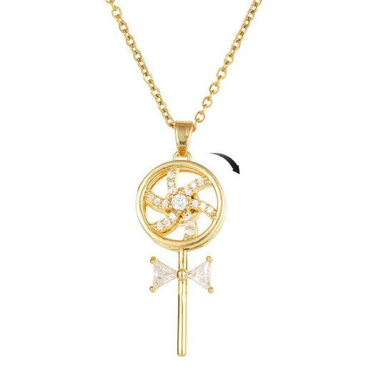 Sweet Spin Pendant Necklace