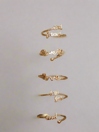 Cascade of Love: Set of 5 Rings