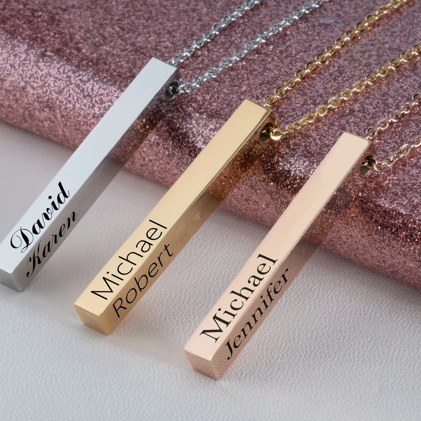 Customized Bar Necklace (No COD allowed on Customized orders)