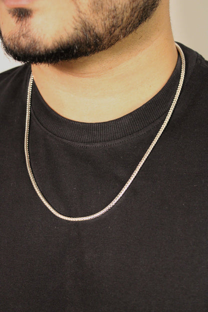 Round Snake Men's Chain (2 colour options available )