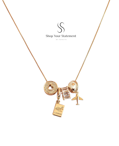 Wanderlove Charm Necklace