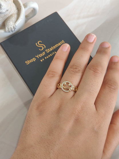Smiley Ring