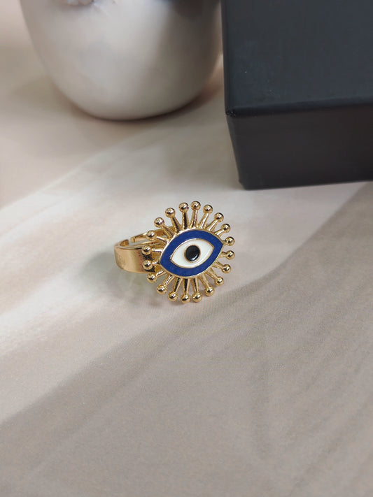 Evil Eye Glam Ring