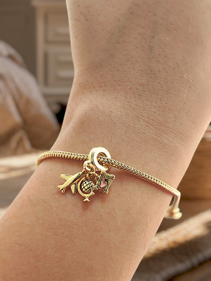 Wanderlust Charm Bracelet
