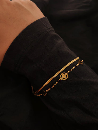Dual Chain Bracelet