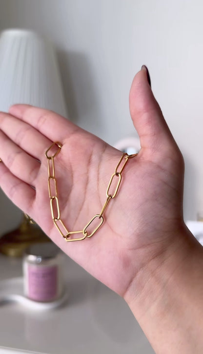 Paperclip Chain Necklace