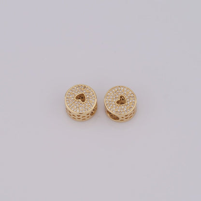 Diamond Heart Bead